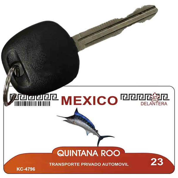 Quintana Roo Blank Wholesale Aluminum Key Chain