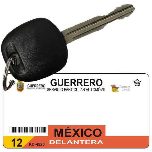 Guerrero Blank Wholesale Aluminum Key Chain