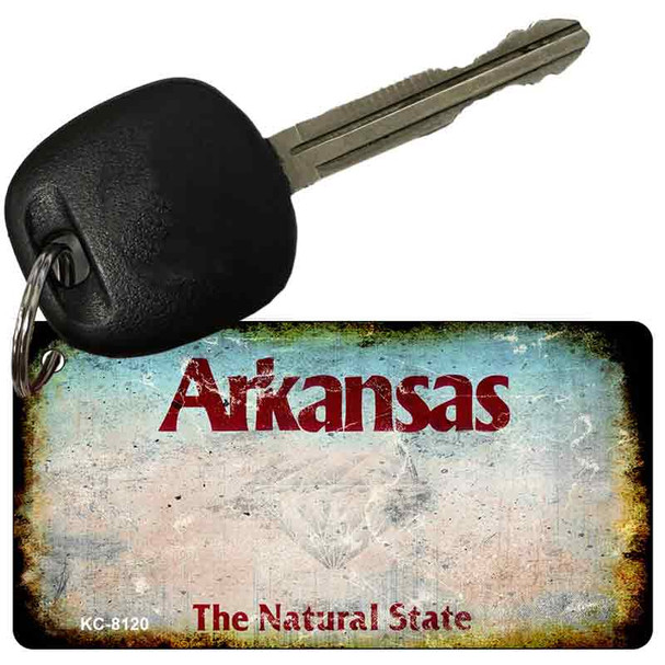 Arkansas Rusty Blank Wholesale Aluminum Key Chain