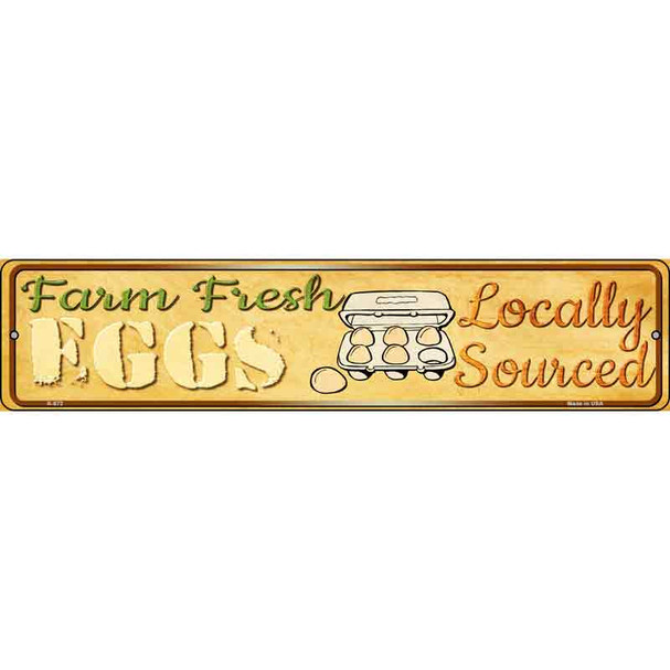 Farm Fresh Eggs Wholesale Novelty Metal Street Sign