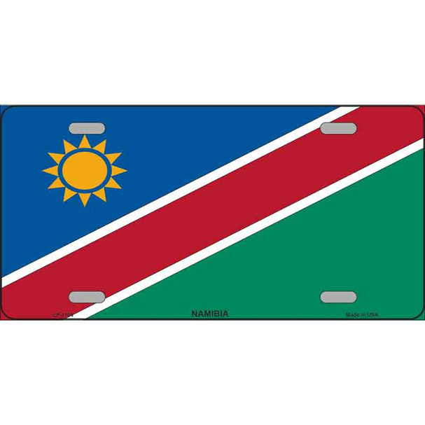 Namibia Flag Wholesale Metal Novelty License Plate