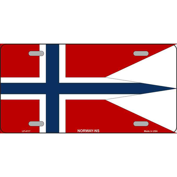 Norway-NS Flag Wholesale Metal Novelty License Plate