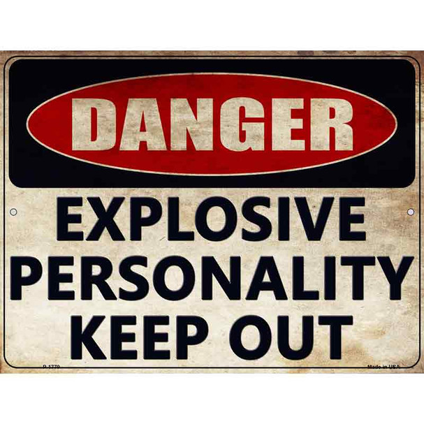 Explosive Personality Wholesale Novelty Parking Sign