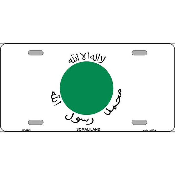 Somaliland Flag Wholesale Metal Novelty License Plate