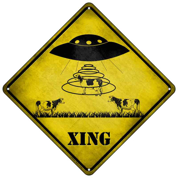 Alien Abduction Xing Wholesale Novelty Crossing Sign