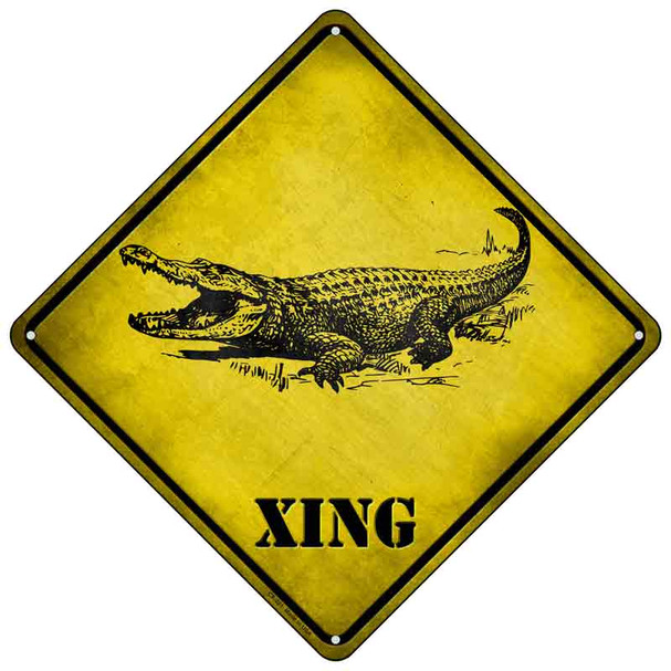 Alligator Xing Wholesale Novelty Crossing Sign