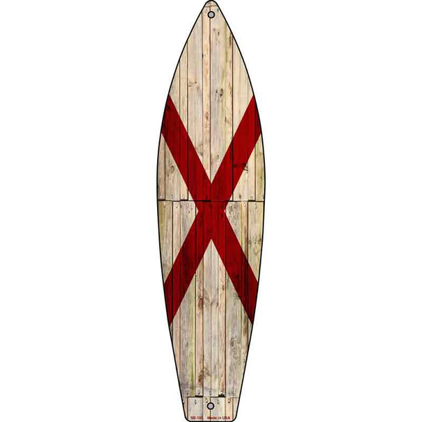 Alabama State Flag Wholesale Novelty Surfboard