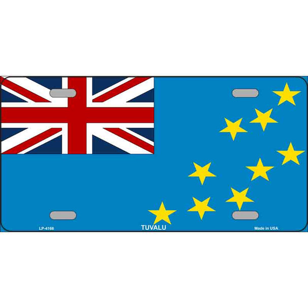 Tuvalu Flag Wholesale Metal Novelty License Plate