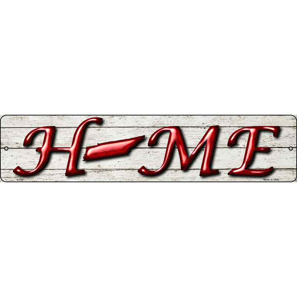 Tennessee Home State Outline Wholesale Novelty Metal Street Sign