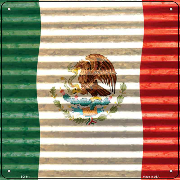 Mexico Flag Wholesale Novelty Square Sign