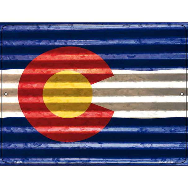 Colorado Flag Wholesale Novelty Parking Sign