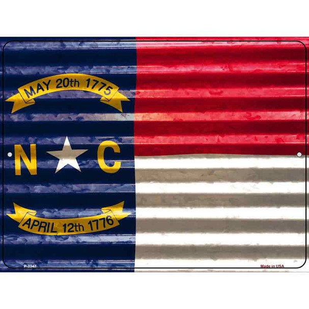 North Carolina Flag Wholesale Novelty Parking Sign