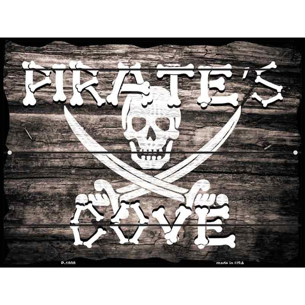 Pirates Cove Wholesale Parking Sign