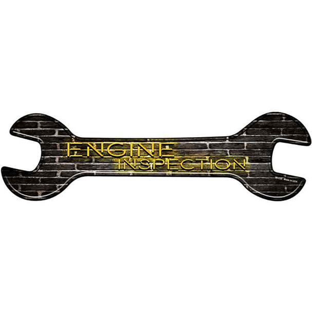 Engine Inspection Wholesale Novelty Metal Wrench Sign