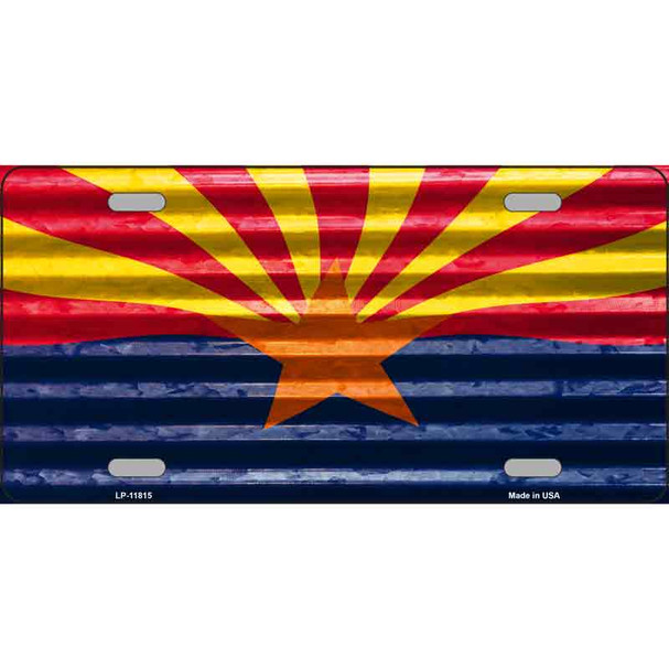 Arizona Flag Wholesale Novelty License Plate