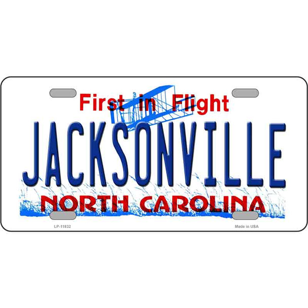 Jacksonville North Carolina Wholesale Novelty License Plate