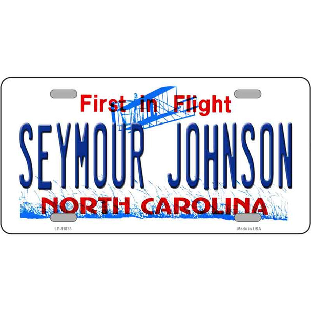 Seymour Johnson North Carolina Wholesale Novelty License Plate