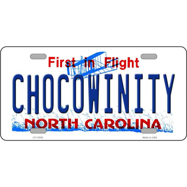 Chocowinity North Carolina Wholesale Novelty License Plate