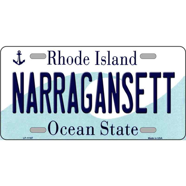 Narragansett Rhode Island State License Plate Novelty Wholesale License Plate