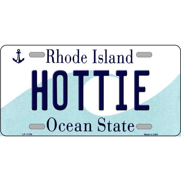 Hottie Rhode Island State License Plate Novelty Wholesale License Plate