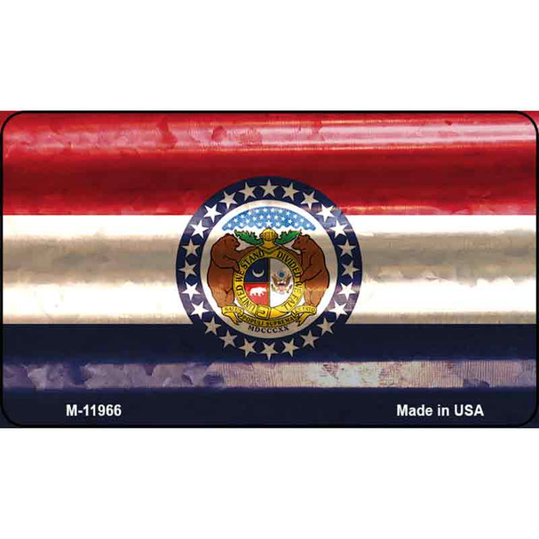 Missouri Corrugated Flag Wholesale Novelty Magnet M-11966