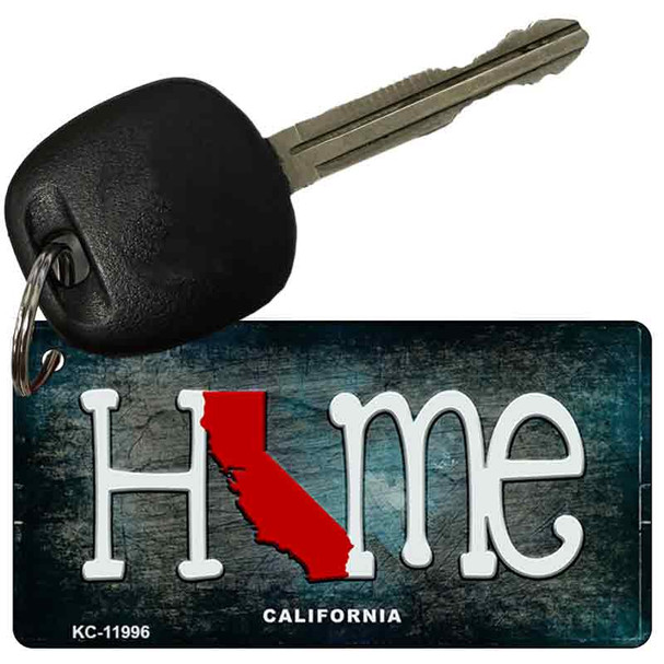 California Home State Outline Wholesale Novelty Key Chain