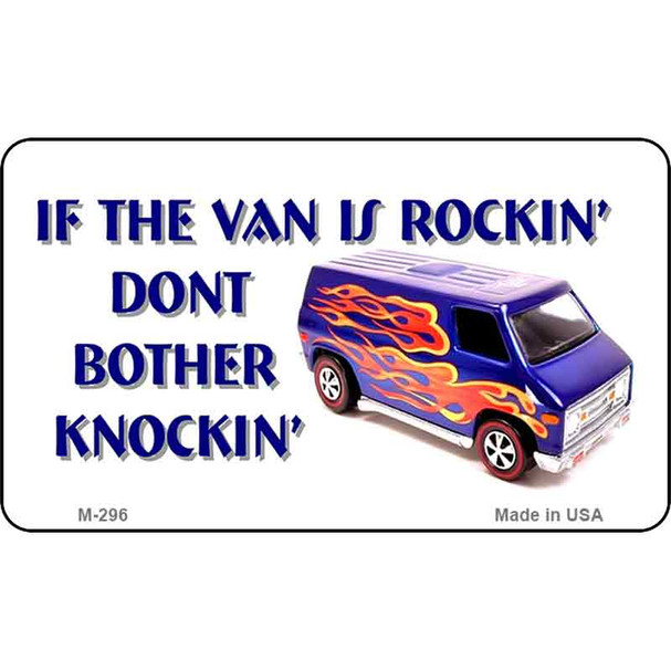 If Van's Rockin Wholesale Metal Novelty Magnet M-296