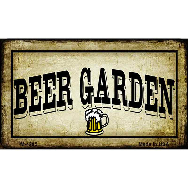 Beer Garden Wholesale Metal Novelty Magnet M-4285