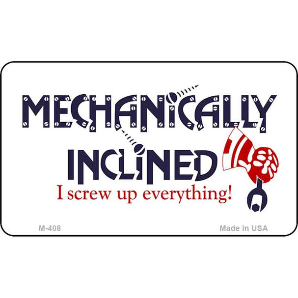 Mechanically Inclined Novelty Wholesale Metal Magnet M-408