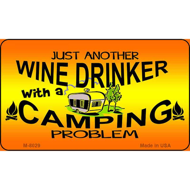 Just Another Wine Drinker Novelty Wholesale Metal Magnet M-8029