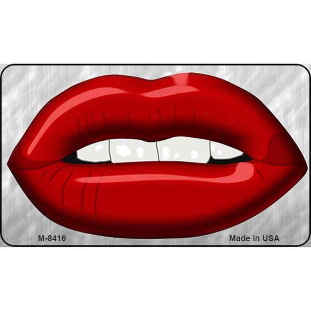 Red Lips Novelty Wholesale Metal Magnet M-8416
