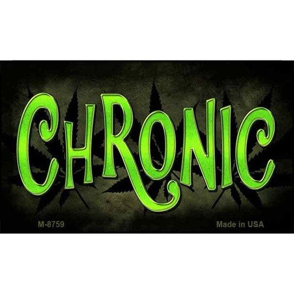 Chronic Wholesale Metal Novelty Magnet M-8759