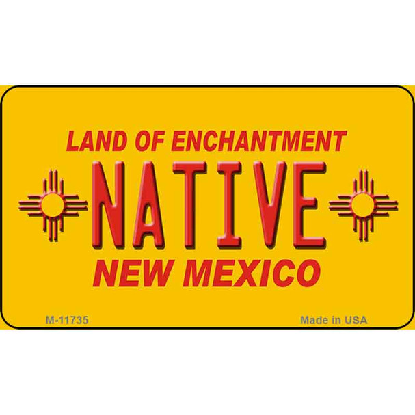 Native New Mexico Yellow Wholesale State Magnet M-11735