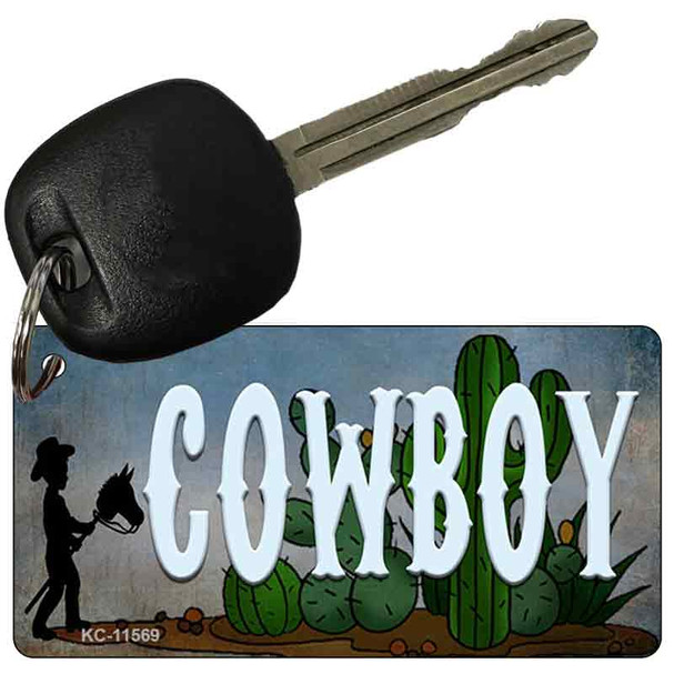 Cowboy Wholesale Novelty Key Chain KC-11569