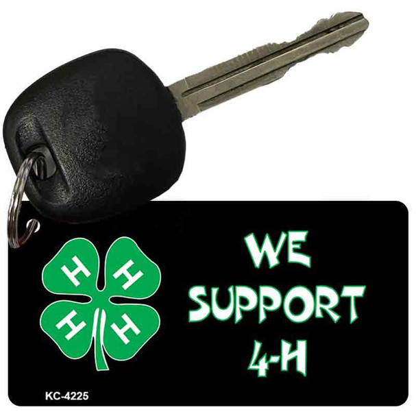 We Support 4-H Wholesale Metal Novelty Key Chain