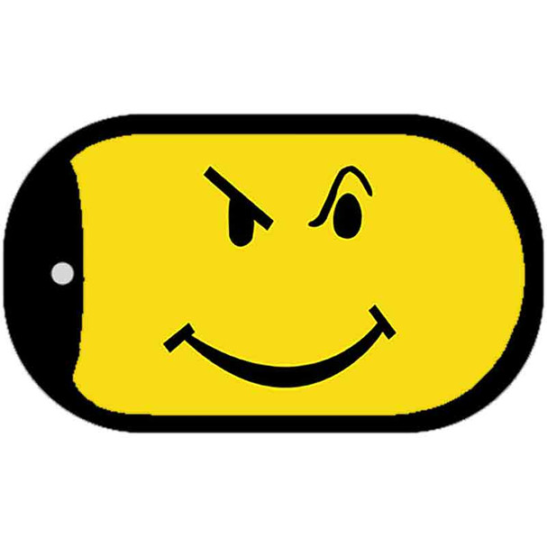 Defiant Smiley Novelty Wholesale Metal Dog Tag Kit