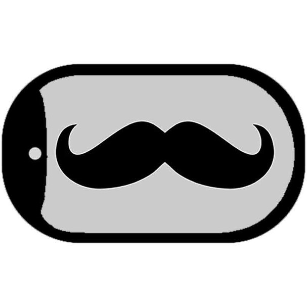Mustache Novelty Wholesale Metal Novelty Dog Tag Kit