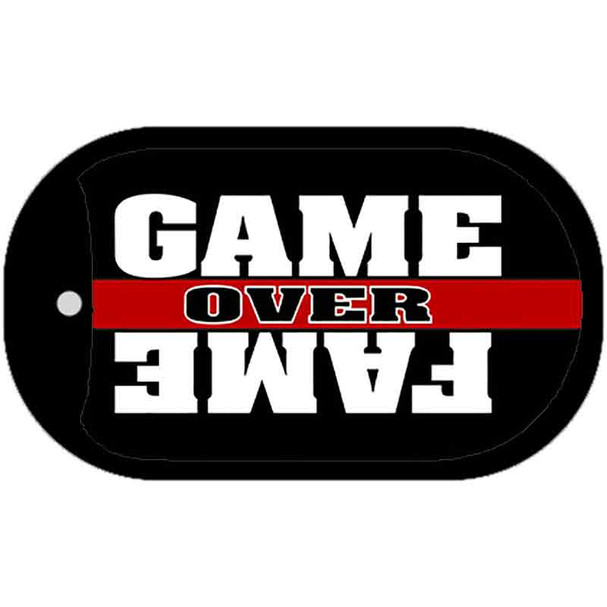 Game Over Fame Wholesale Metal Novelty Dog Tag Kit