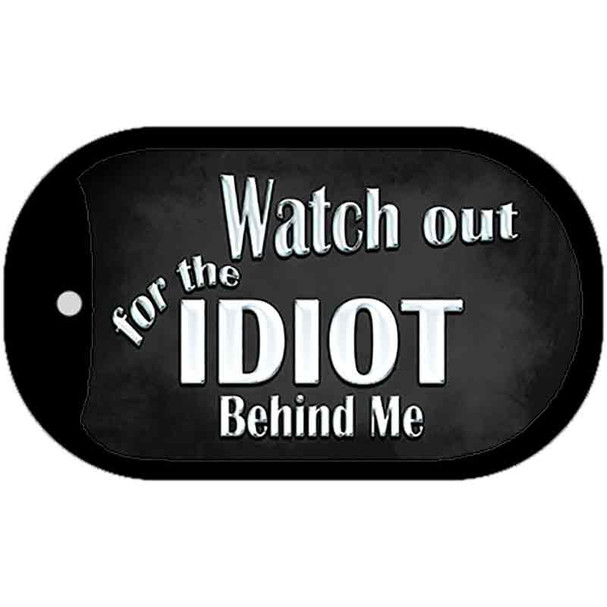 Watch Out Behind Me Wholesale Metal Novelty Dog Tag Kit