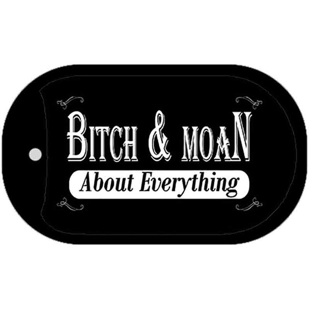 Bitch And Moan Wholesale Metal Novelty Dog Tag Kit