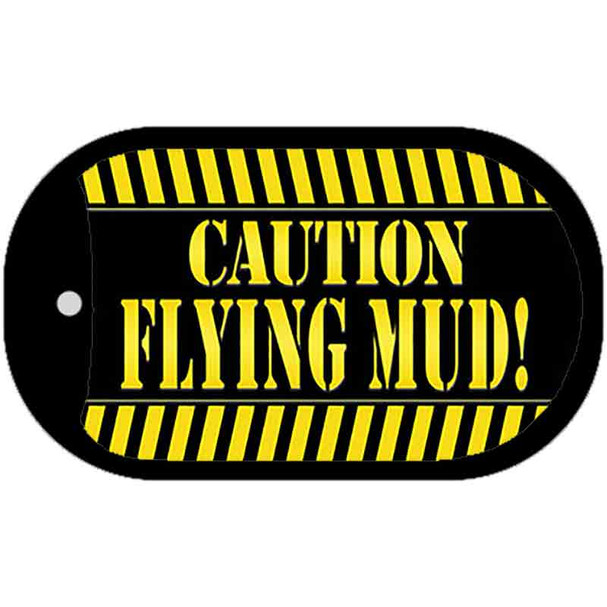 Caution Flying Mud Novelty Wholesale Metal Dog Tag Kit