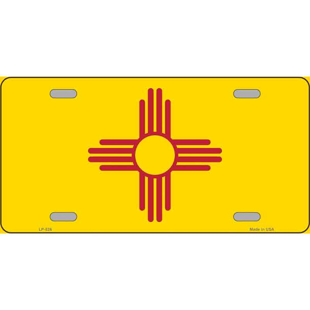 New Mexico State Flag Wholesale Metal Novelty License Plate