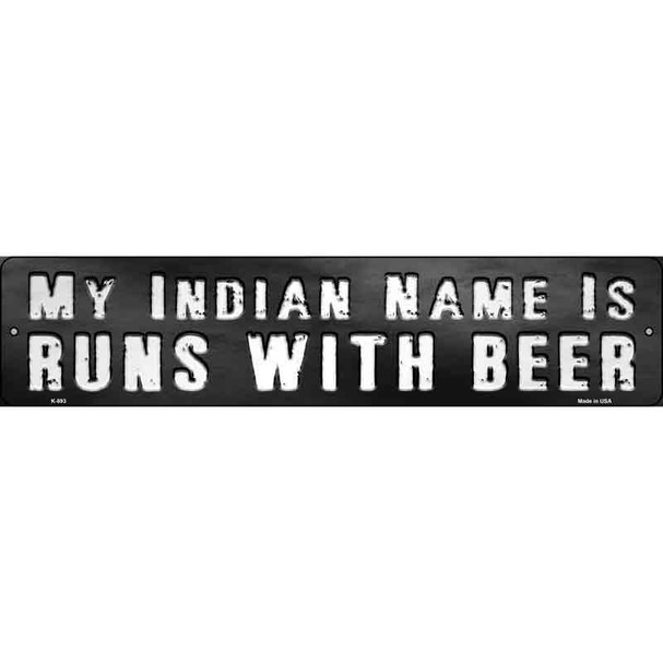 My Indian Name Wholesale Novelty Metal Street Sign