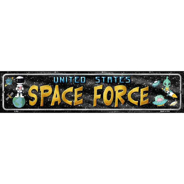 US Space Force Wholesale Novelty Metal Street Sign