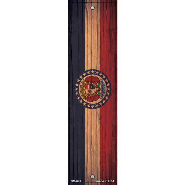 Missouri Flag Wholesale Novelty Metal Bookmark BM-049