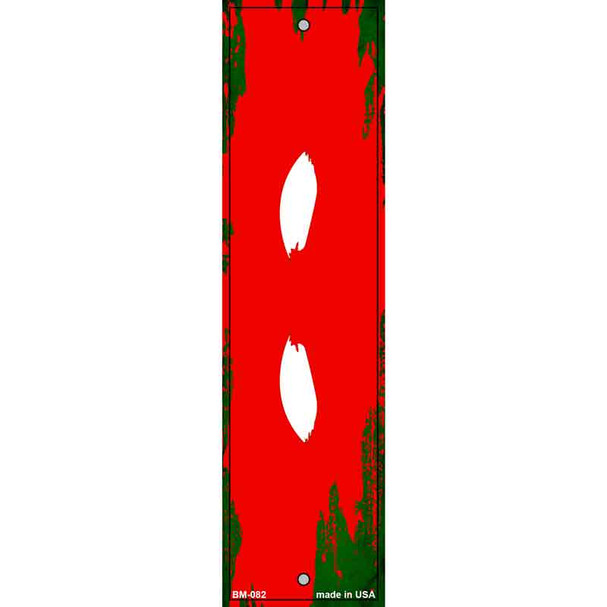 Red Mask Wholesale Novelty Metal Bookmark BM-082