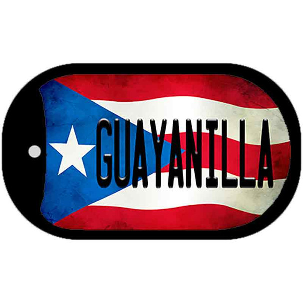 Guayanilla Puerto Rico State Flag Wholesale Novelty Metal Dog Tag Necklace