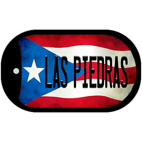 Las Piedras Puerto Rico State Flag Wholesale Novelty Metal Dog Tag Necklace