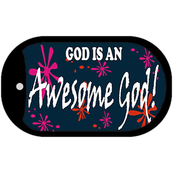 God Awesome God Wholesale Novelty Metal Dog Tag Necklace