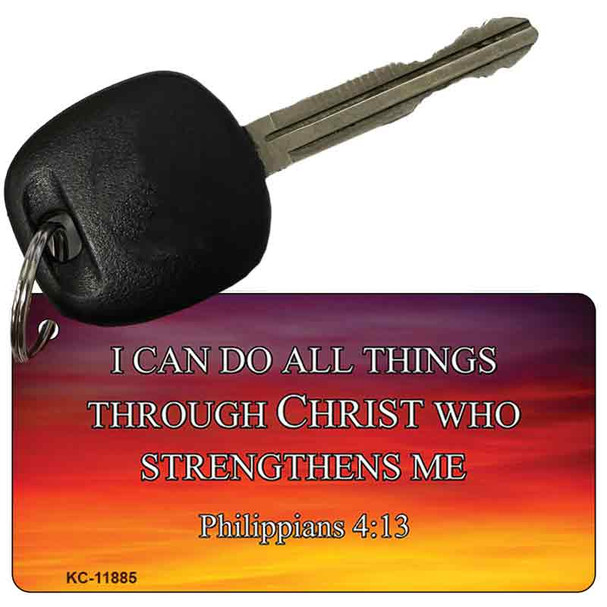 Philippians 4 13 Wholesale Novelty Metal Key Chain